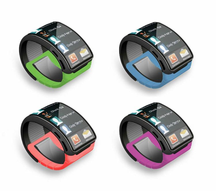 NUTIDIG. Et af de mange bud på designet af Samsungs kommende smartur, der lige nu flyder rundt på nettet. 4. september får vi formentlig den ægte vare at se. 
