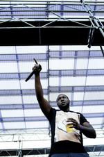 London. MC Dappa fik københavnerne til at danse 'the one finger dance' til velproducerede UK funky-rytmer fra Major Notes. 