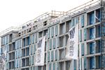 BYGNING. De fire byggerier Margretheholm, Teglholmen, projektet Søborg Huse samt rækkehusprojektet i Egå, bliver bygget færdige. Her er det et byggeri på Teglholmen. 