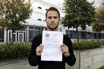 AFVIST. Tobias Linde Schanz kan ikke få visum til USA. Afslaget sker med henvisning til »national security«. 