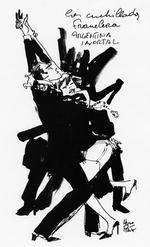 Tosomhed. Hugo Pratts album rummer også en tegnet redegørelse for tangoens historie. Illustrationer fra bogen 