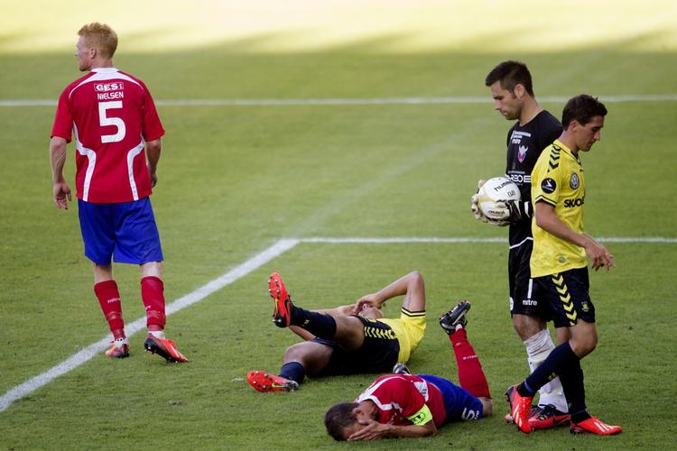 UAFGJORT. 1 point fik Brøndby, da klubben tidligere på sommeren tog imod FC Vestsjælland. 