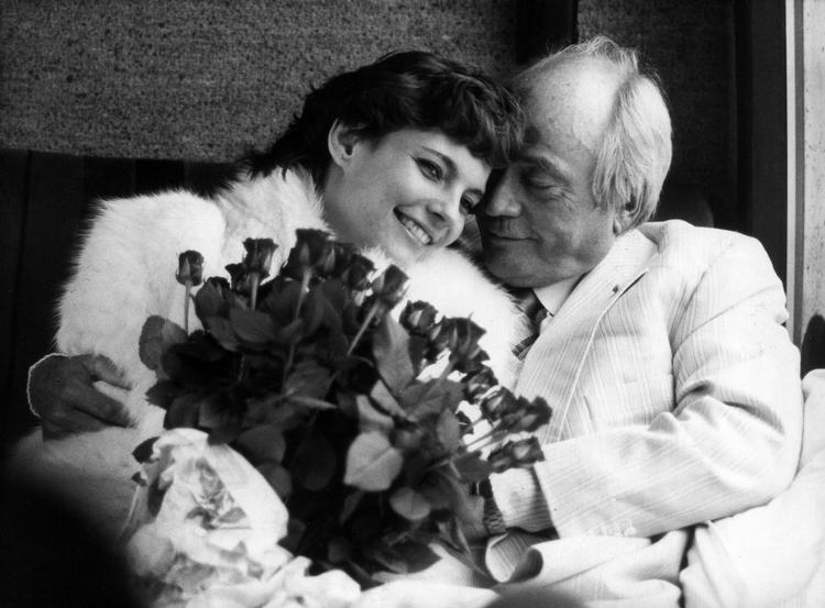 1983: Simon Spies med sin vordende hustru nr. 4, Jannie Brodersen. 