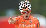 Igor Anton røg i voldsomt i asfalten på gårsdagens etape, at han var ude af stand til at fortsætte. 