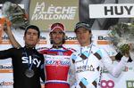 arvtager. Colombias Sergio Henao fra Sky (tv) blev nummer to i årets Fleche Wallonne. 