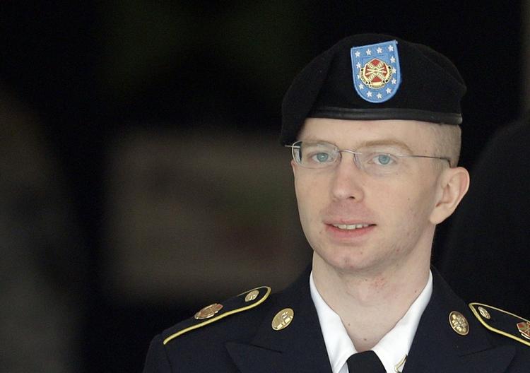 DOM. Klokken 16 dansk tid vil en militærdomstol i Fort Meade i Maryland udmåle straffen til 25-årige soldat Bradley Manning, som risikerer op til 90 års fængsel. Arkivfoto: 