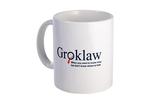 NEDLAGT. Groklaw var så populær, at de havde deres egen merchandise. Nu er jura-bloggen lukket på grund af frygt for NSA-overvågning. (Foto: Groklaw) 