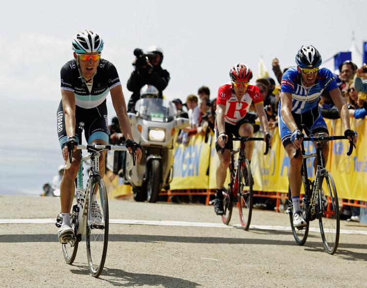 joker. Rory Sutherland (th) ligger godt til i det samlede regnskab før 3. etape i USA Pro Challenge. 