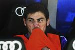 reserve. Iker Casillas var søndag igen på bænken for Real Madrid, hvor han sidste sæson brugte meget tid som led i en magtkamp med José Mourinho. 