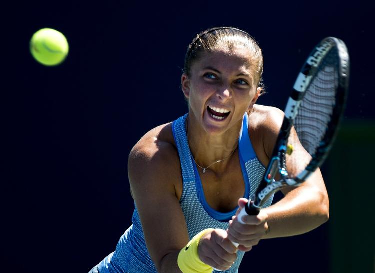 UDE. Verdens nummer 5, Sara Errani, var topseedet i New Haven, men italieneren tabte i anden runde. 