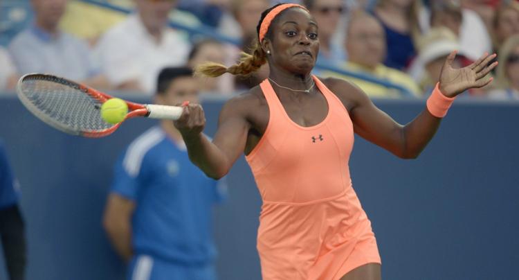 Fremadstormende. Sloane Stephens går på banen mod Wozniacki natten til fredag kl. 01.00. 