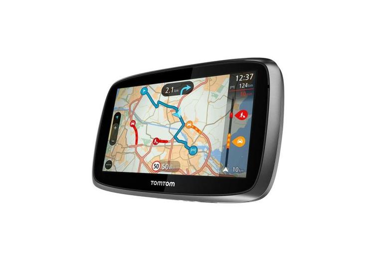 Nytegnet. TomTom har udtænkt en ny måde at betjene apparatet på. Og skærmen har fået nyt design. 