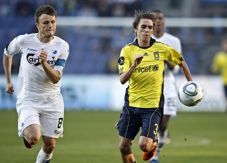 Transfer. Brøndby IF sælger Mathias Gehrt (t.v.) til hollandsk klub. 