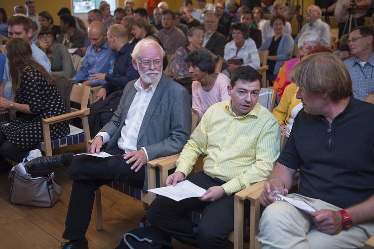 Dialog. De gamle modstandere er nu enige, viste det sig, da Ahmed Akkari her til aften mødtes med Lars Hedegeaard i Trykkefrihedsselskabet. 