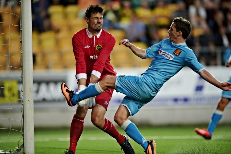 Uafgjort. Morten Nordstrand scorede, da FC Nordsjælland fik 1-1 mod Elfsborg. 