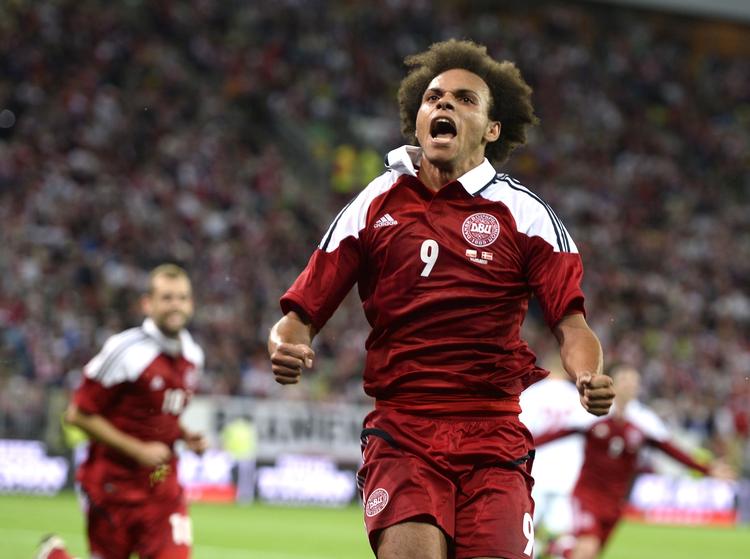 Fodbold.Martin Braithwaite fik sin debut i fransk fodbold. 