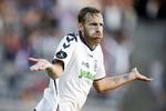 Superliga. AGF's Søren Larsen fik hul på målbylden mod Sønderjyske. 