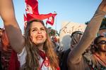 Protest. I dag var den første af en stribe protestaktioner, der er planlagt til at vare hele ugen. 
