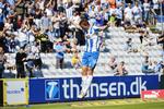 MATCHVINDER. Den fik en med vristen, da Jeppe Hansen scorede OB's sejrsmål. 