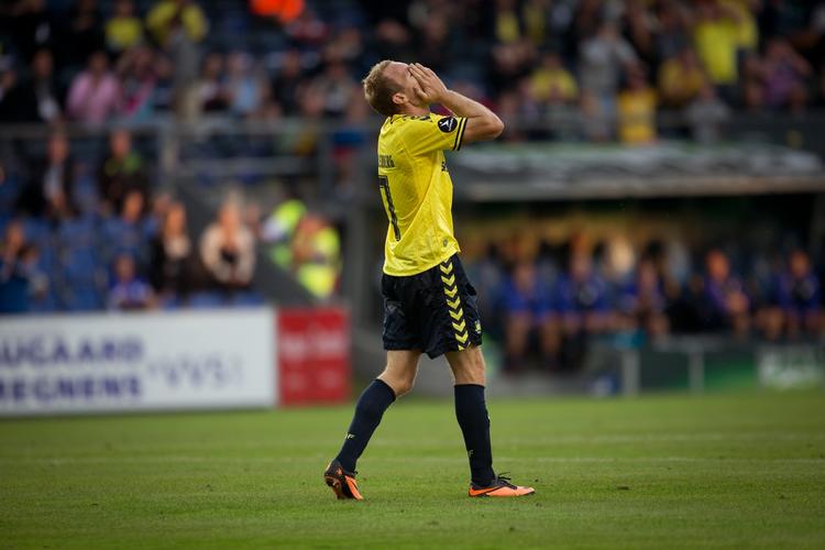 COMEBACK. Trods et par store afbrændere fik Thomas Kahlenberg et lovende comeback på Brøndby Stadion. 