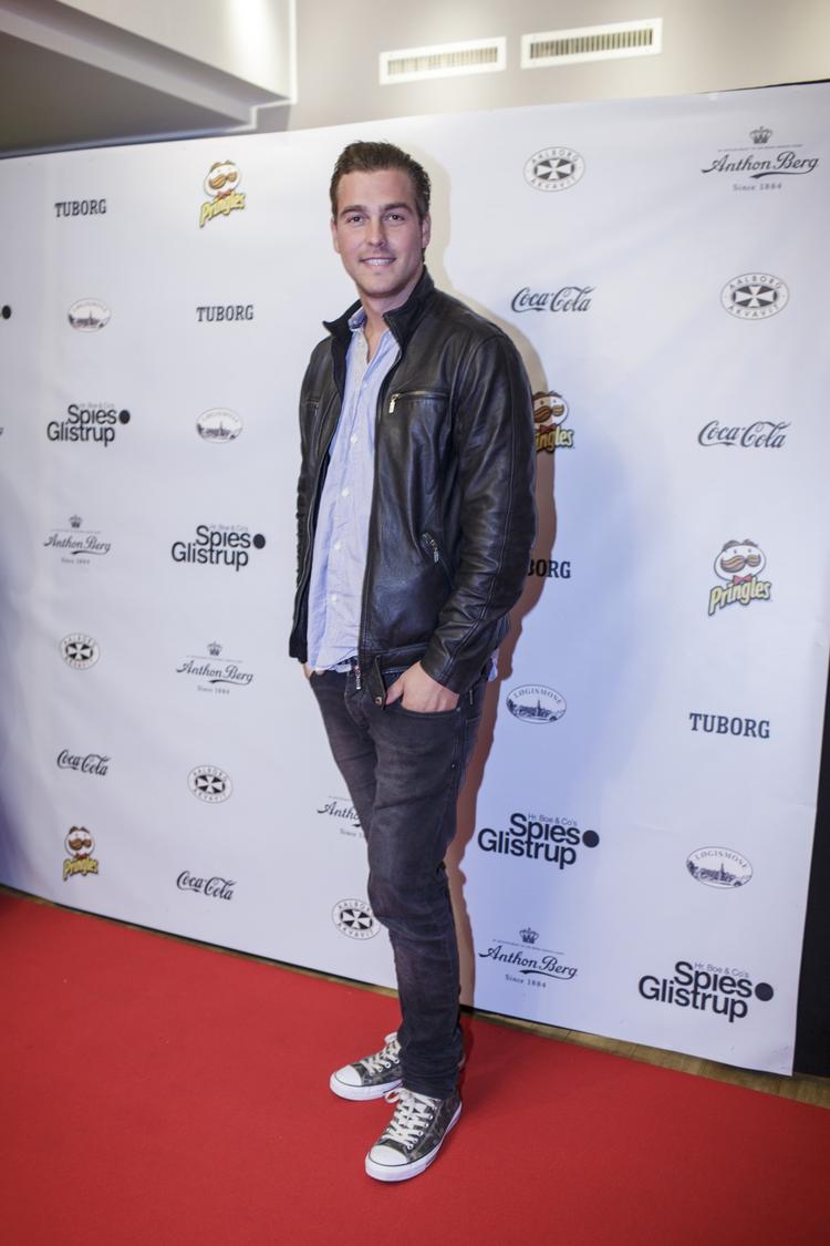 Realitydeltageren Peter Birch var også med til premiere. 