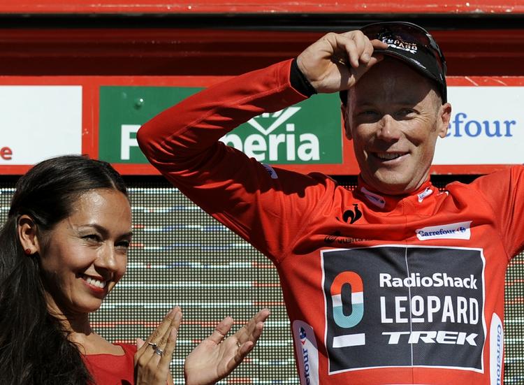 Førstemand. Chris Horner er optimist og tror, at han rent faktisk kan vinde Vuelta a Espana. 
