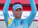 Favorit. Vincenzo Nibali (Astana) er tre sekunder efter den førende Chris Horner, som har bebudet, at han vil til Madrid som vinder af årets Vuelta. 