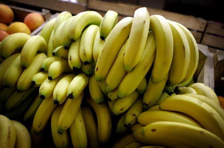 Giftfrugt. Når de ikke-økologiske bananer får sprøjtemidler på skrællen, går det videre ind i frugtkødet. Men giftmængderne holder sig under det tilladte. 