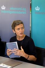 GARDERING. Regering har i Økonomisk Redegørelse regnet på mulige scenarier, der kan ændre det seneste vækstskøn. 
