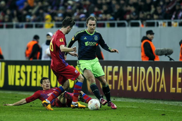 Skifteklar? Christian Eriksen har fået en fin start på sæsonen med to mål og et par oplæg i de første fem kampe for Ajax. 