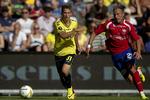 indkøb. Michael Lumb (th) er kommet til FC Vestsjælland fra tysk fodbold, og den stærke back har været medvirkende til sjællændernes gode start i Superligaen. 