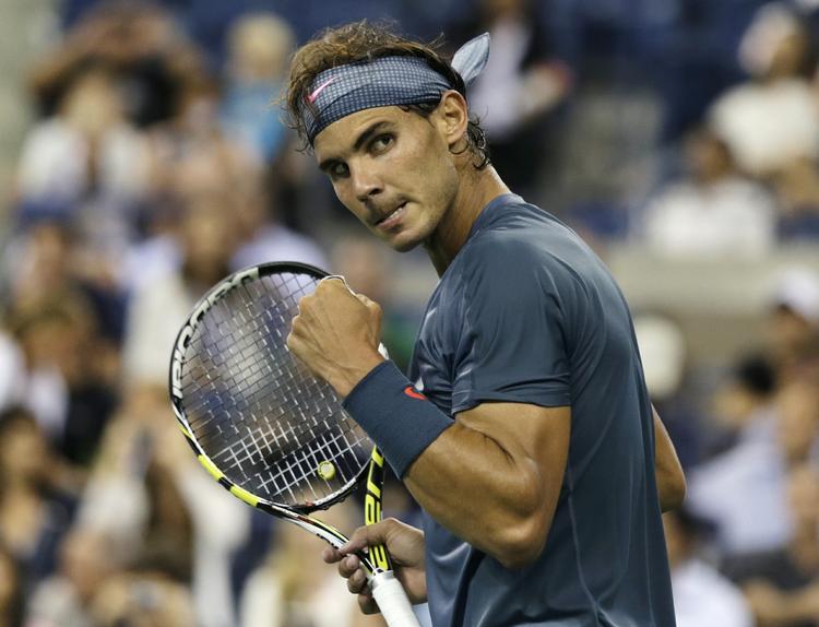 SEJRSKURS. 18-3 i partier endte Rafael Nadals seneste kamp i US Open. 