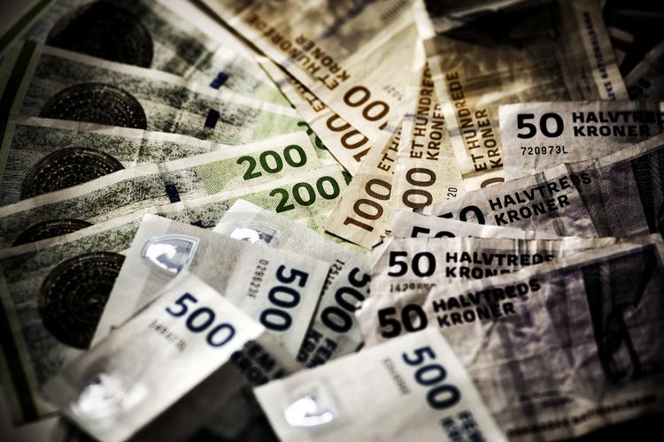 PENGEMANGEL. Skat har 62,1 millioner kroner til gode hos danske personer og virksomheder. (Arkivfoto) 