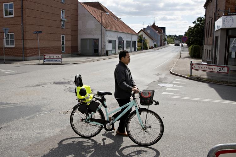 cykling. I byerne cykler man mere, men på landet går det modsat. Odsherred er helt i bund med antallet af cyklister. 