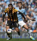 1-0. Hull lod sig ikke skræmme af storfavoritterne fra Manchester City. Men trods meget spil tabte de undertippede nyoprykkere opgøret i Manchester. 