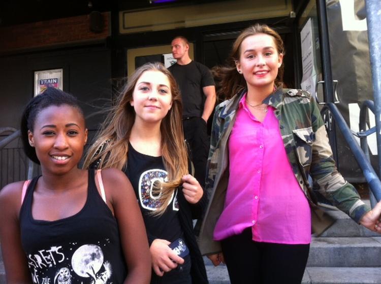 henrietta laryea14, Isabella Rohbrahn14 og Caroline Svejsø14 