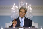 KEMISK ANGREB. Bashar al-Assads regime er skyldige. Det er noget vi ved, siger USA's udenrigsminister John Kerry, der fremlægger efterretningsoplysninger for at underbygge sin påstand. 