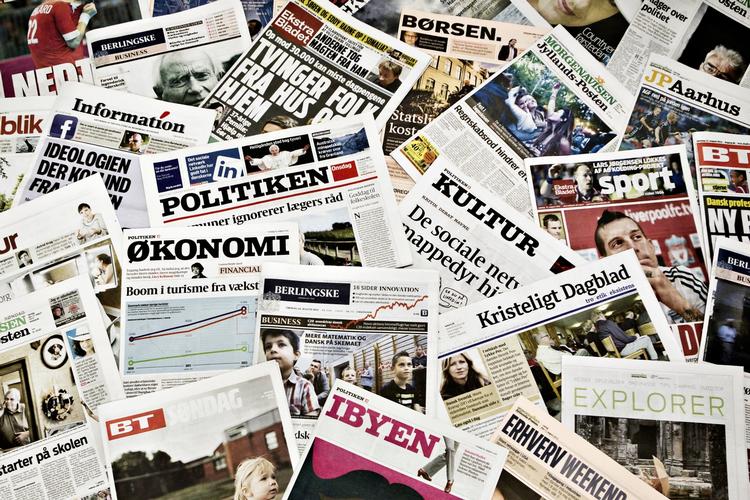 oplag. Politiken er fortsat landets største dagblad med et hverdagsoplag på knap 92.000. 