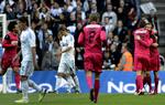 målscorere. Esbjergs mål mod FC København blev scoret af Peter Ankersen (yderst th.) og Martin Braithwaite (yderst tv.). 
