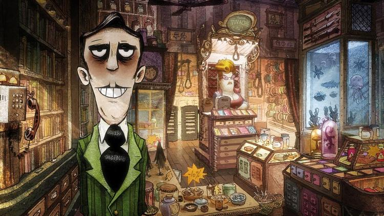 Dødsbutik. Patrice Lecontes animiationsfilm rummer både finanskrise og depression. Og selvmord. 