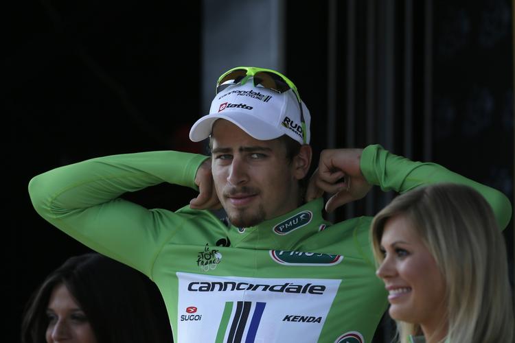 ustyrlig. Peter Sagan erobrede den grønne pointtrøje under Tour de France. 