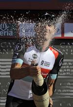 Vinder. 32-årige Cancellara tilbagelagde den 38,8 km lange distance med start og mål i Tarazona i 51.00 minutter. 