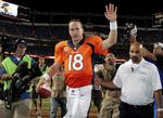 REKORD. Som den første siden 1969 kastede Payton Manning til syv touchdowns. 
