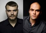 krimi. Pilou Asbæk og Daniel Dencik (th) indtager rollerne som de to finansmænd Ditlev Pram og Ulrik Dybbøl Jensen i filmatiseringen af Jussi Adler-Olsen-krimien 'Fasandræberne'. 