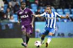 UPS. Superligaen og DBU Pokalen bliver Mohammed Fellahs (th.) eneste mulighed for at spille kampe i dette efterår. 
