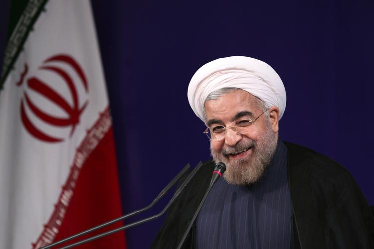 Den iranske præsident, Hasan Rouhani, lægger op til et samarbejde med Vesten. 