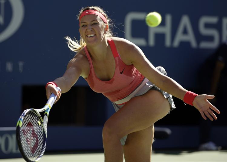 sejr. Victoria Azarenka er for andet år i træk i US Open-finalen. 