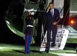 Hjemme. USA's præsident, Barack Obama, ankom i går til Det Hvide Hus i Washington efter sin rejse til blandt andet G20-mødet i Sankt Petersborg. - Foto: 