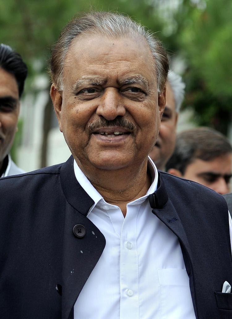 Præsident. Den 73-årige tidligere tekstilfabrikant fra Sharifs regerende Pakistanske Muslimske Liga-N, Mamnoon Hussain,  bliver i morgen taget i ed som Pakistans 12. præsident. (Arkivfoto) 