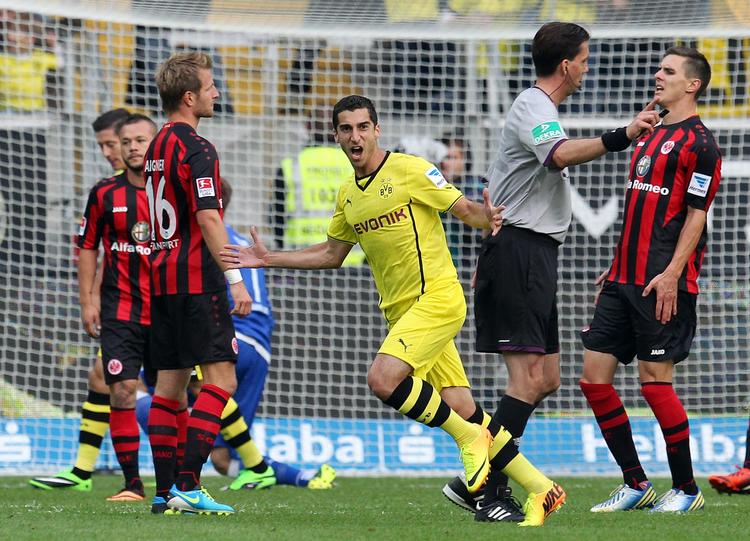 Klasse. Henrikh Mkhitaryan er faldet godt til i Tyskland efter skiftet fra Shakhtar til Dortmund. 